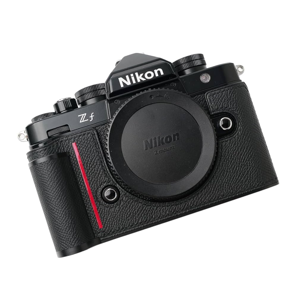 新品 本革 カメラケース Nikon ニコン FA用 ブラック Amazon.co.jp: 対応 Nikon ニコン Zf 専用 カメラケース カメラ